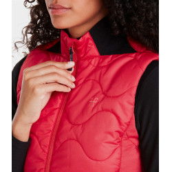 Gilet senza maniche Horse Pilot donna Rossetto Rosso
