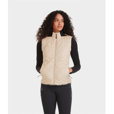 Gilet senza maniche Horse Pilot donna Latté Marrone