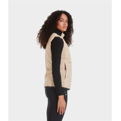 Gilet senza maniche Horse Pilot donna Latté Marrone