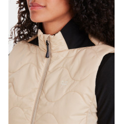 Gilet senza maniche Horse Pilot donna Latté Marrone