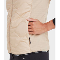 Gilet senza maniche Horse Pilot donna Latté Marrone