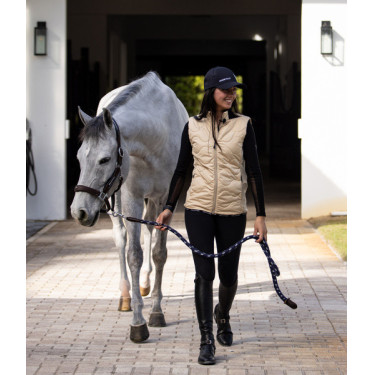 Gilet senza maniche Horse Pilot donna Latté Marrone