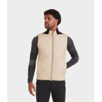 Gilet senza maniche Horse Pilot uomo Latté Marrone