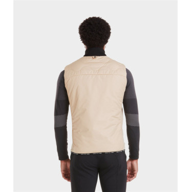 Gilet senza maniche Horse Pilot uomo Latté Marrone