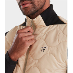 Gilet senza maniche Horse Pilot uomo Latté Marrone