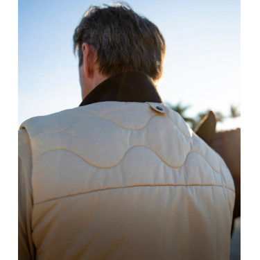 Gilet senza maniche Horse Pilot uomo Latté Marrone