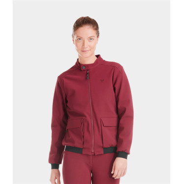 Giacca Teddy Horse Pilot donna Rosso scuro Giacca Teddy Horse Pilot donna Rosso scuro