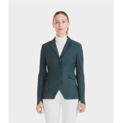 Giacca da concorso Aeromesh donna Horse Pilot Verde scuro