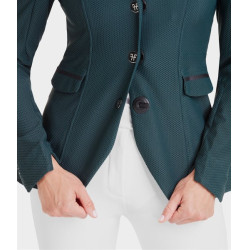 Giacca da concorso Aeromesh donna Horse Pilot Verde scuro