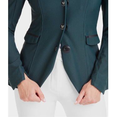 Giacca da concorso Aeromesh donna Horse Pilot Verde scuro