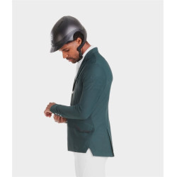 Giacca da concorso Aeromesh uomo Horse Pilot Verde scuro