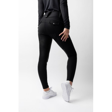 Pantaloni da equitazione B Vertigo ibridi a compressione Chiara da donna Bellezza nera Nero