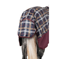Coperta da esterno Glasgow con fodera in pile ed elementi riflettenti Horze Spruzzi marini Coperta da esterno Glasgow con fodera in pile ed elementi riflettenti Horze Spruzzi marini