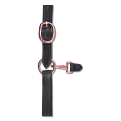 Capezzina in cuoio Rosa Waldhausen X-Line Nero Capezzina in cuoio Rosa Waldhausen X-Line Nero