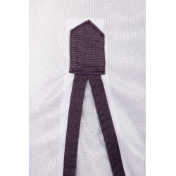 Coperta, collo e maschera anti-mosche Horze La Paz Prugna nera Viola Coperta, collo e maschera anti-mosche Horze La Paz Prugna nera Viola