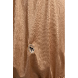 Coperta anti UV e anti eczema con patta ventrale e collo Horze Marrone chiaro