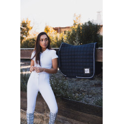 Sottosella da concorso misto Horze Malmo Blu marino scuro