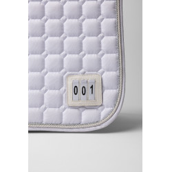 Sottosella da dressage da competizione Horze Malmo Bianco