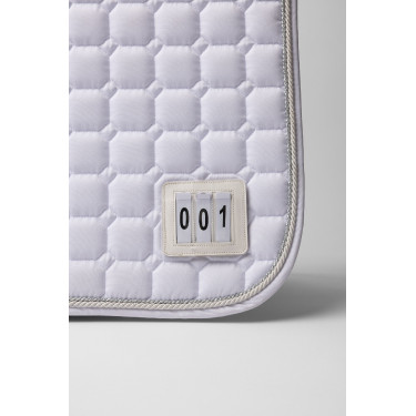 Sottosella da dressage da competizione Horze Malmo Bianco