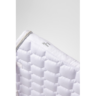 Sottosella da dressage da competizione Horze Malmo Bianco