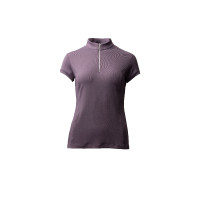Camicia da allenamento Horze Mina donna Prugna nera