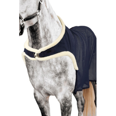 Coperta da passeggio in mesh Horze Apertura Blu marino