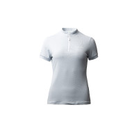 T-shirt da allenamento Horze Joie a maniche corte per bambini Grigio alba blu T-shirt da allenamento Horze Joie a maniche corte per bambini Grigio alba blu