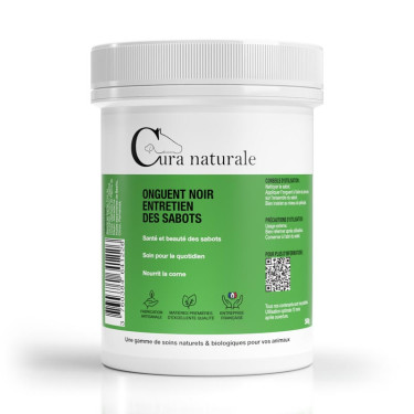 Unguento per la cura degli zoccoli Cura Naturale Nero