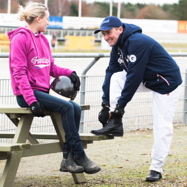 Stivaletti da guida estivi Finn-Tack Elite Nero