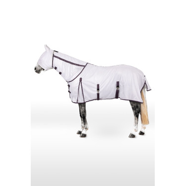 Coperta, collo e maschera anti-mosche Horze La Paz Prugna nera Viola