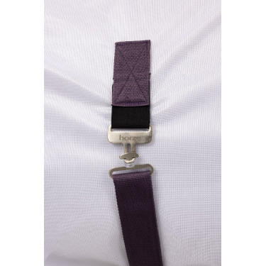 Coperta, collo e maschera anti-mosche Horze La Paz Prugna nera Viola