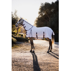 Coperta, collo e maschera anti-mosche Horze La Paz Prugna nera Viola