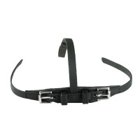 Synthetischer skandinavischer Kinnriemen Beta/Nylon Finn-Tack Pro Nero