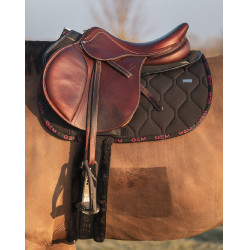 Tappeto GEM Love Nero / rosa