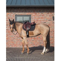 Tappeto GEM Love Nero / rosa