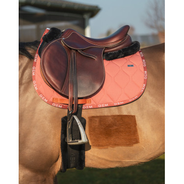 Tappeto GEM Love Ruggine Marrone