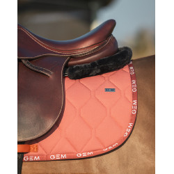 Tappeto GEM Love Ruggine Marrone