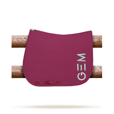 Tappeto GEM Ten Lampone Rosso