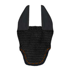 Cuffia GEM Mesh corta Nero / Corallo