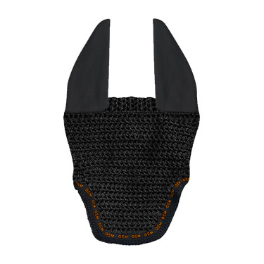 Cuffia GEM Mesh corta Nero / Corallo
