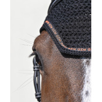Cuffia GEM Mesh corta Nero / Corallo