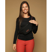 Marsupio GEM Luna Nero / argento Marsupio GEM Luna Nero / argento