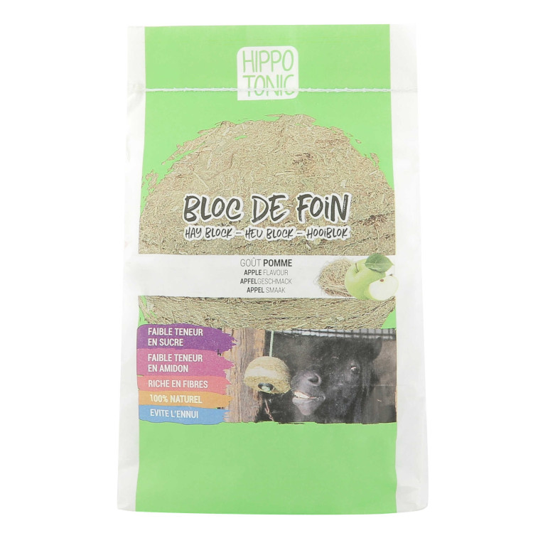 Blocco di fieno Hippo-Tonic gusto mela Blocco di fieno Hippo-Tonic gusto mela