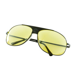 Occhiali da guida Finn-Tack Pro Nero / giallo