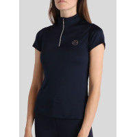 Polo Montar Junior Everly maniche corte Nero