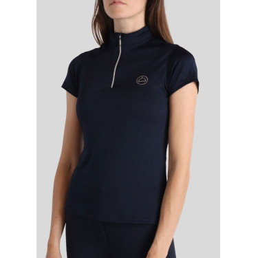 Polo Montar Junior Everly maniche corte Marina Blu marino