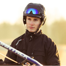 Occhiali da corsa Finn-Tack Pro Blu / argento