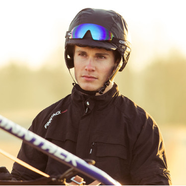 Occhiali da corsa Finn-Tack Pro Blu / argento