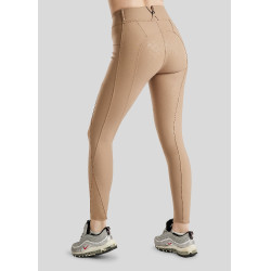 Pantaloni Montar MoZida Refined con Crystal Gun metal full grip donna