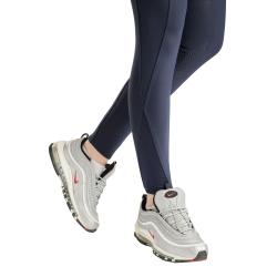 Pantaloni Montar MoZida Refined con Crystal Gun metal full grip donna Marina Blu marino